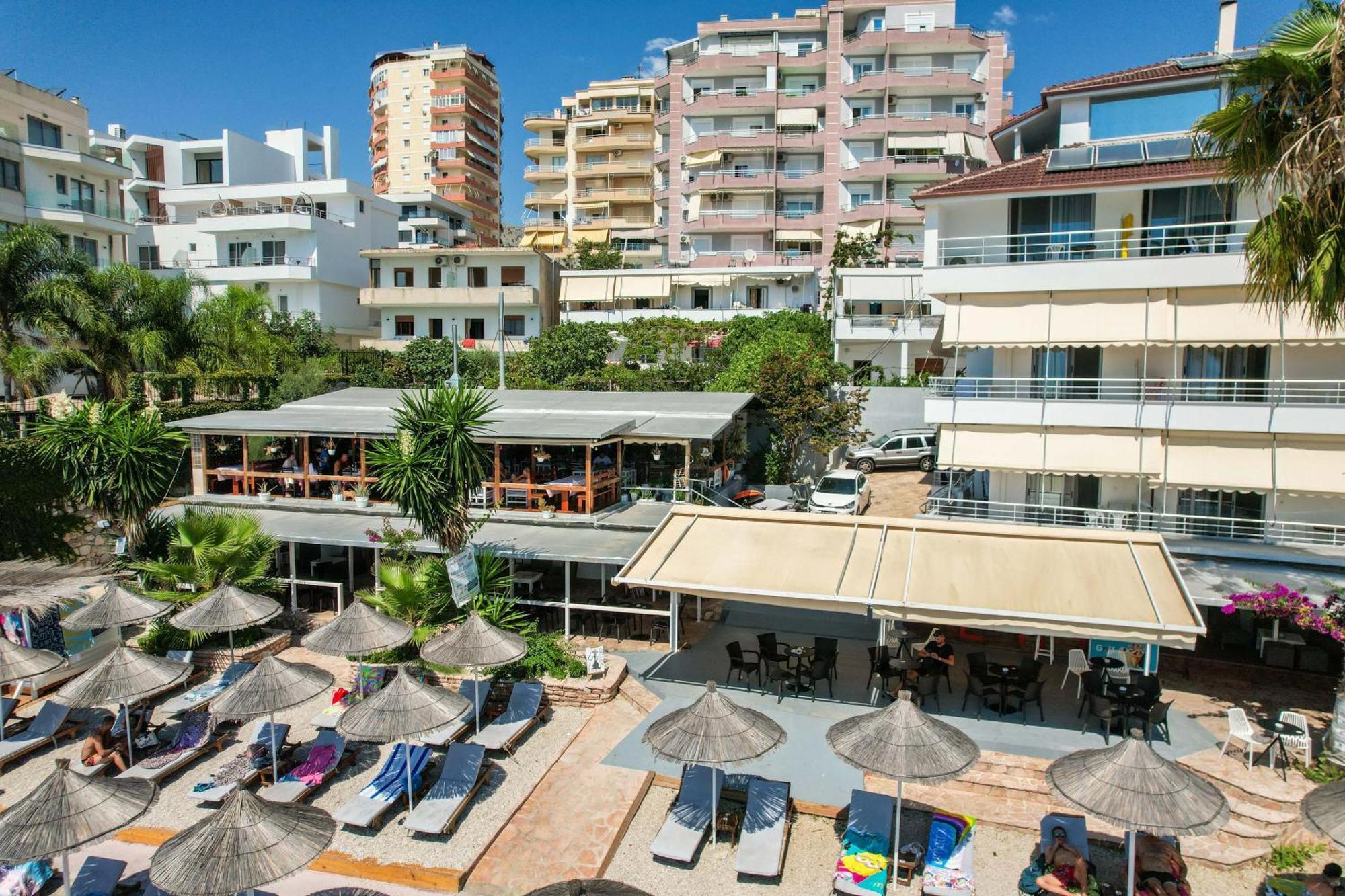 Vila Era Beach Sarandë Exterior foto