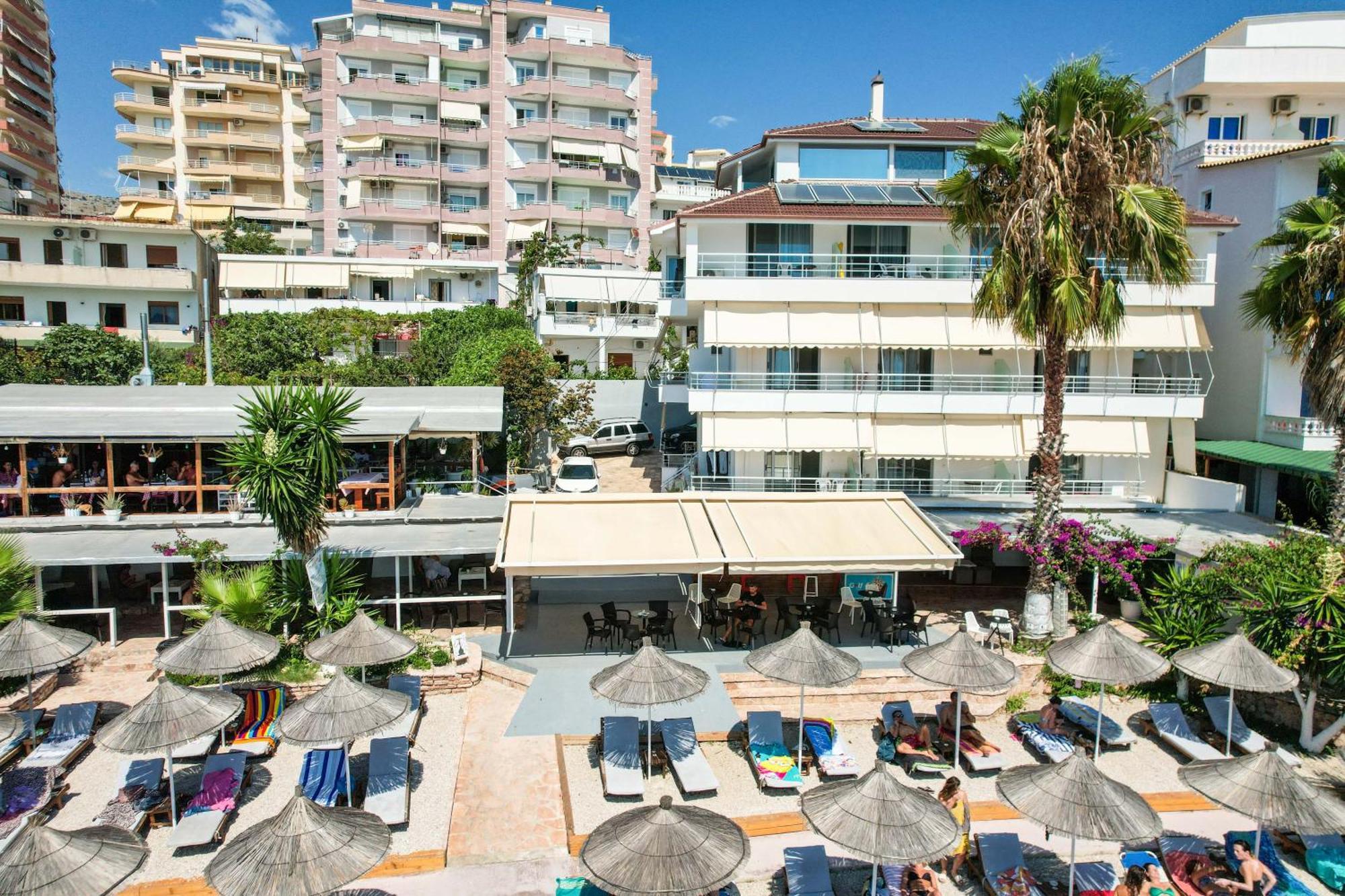 Vila Era Beach Sarandë Exterior foto